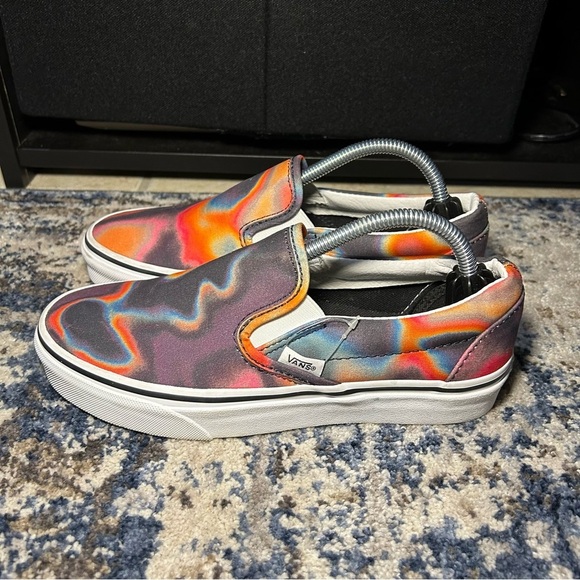 Vans Authentic Dark Aura Slip-On Sneakers Size 6.5 - Picture 2 of 10